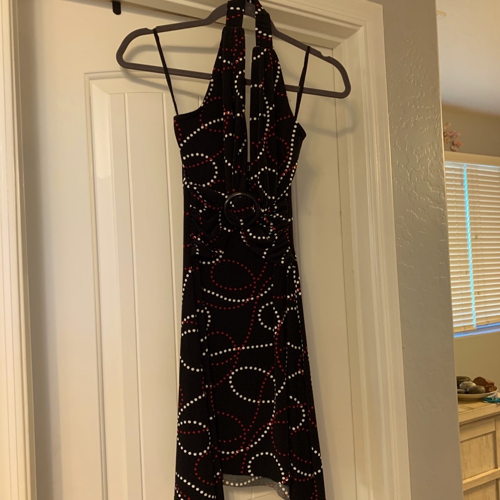 Black Halter Dress